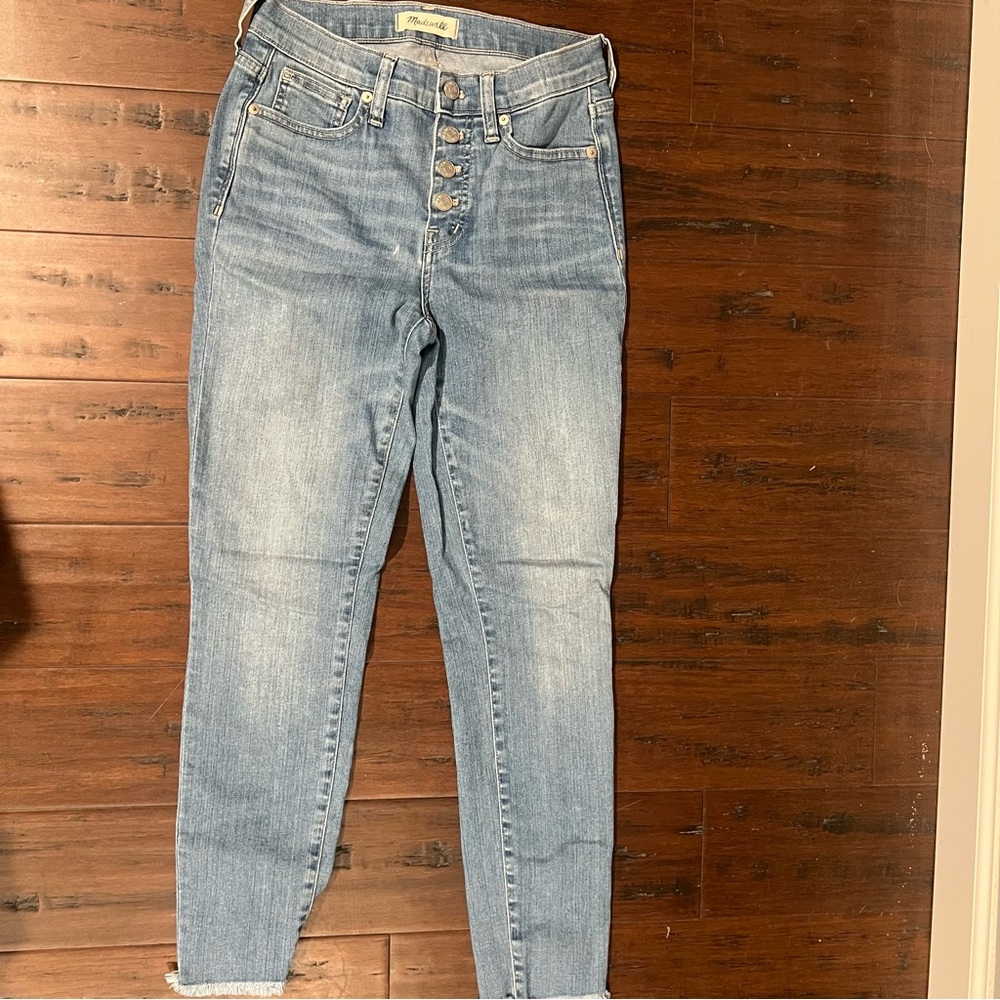 Madewell High Rise Blue Jeans Vintage-Inspired
